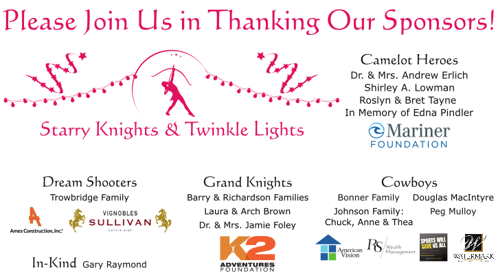 Please Join Us in Thanking Our Sponsors!